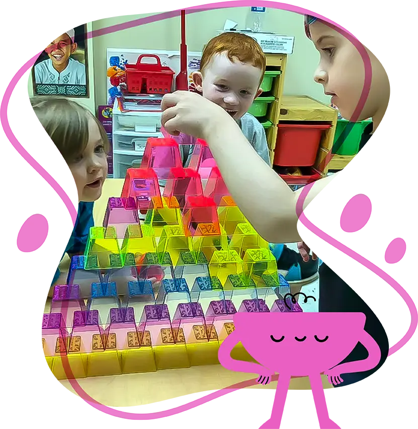 Children learning through play Lakeland Child Care